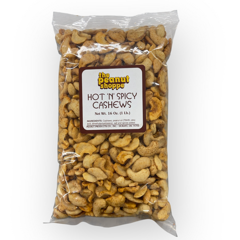Hot 'N' Spicy Cashews 1# Bag
